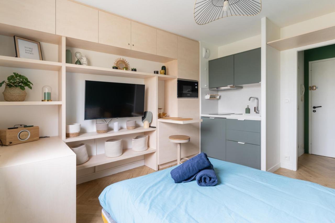 Studio Refait A Neuf Avec Parking En Bord De Loire Nantes Exteriör bild